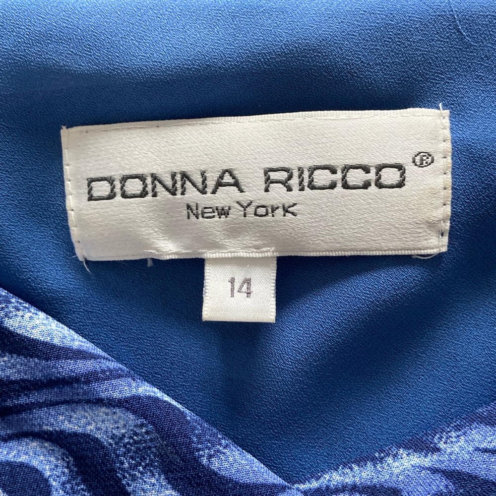 Full-length, formal dress, size 14 from Donna Ricco New York - Picture 3 of 5